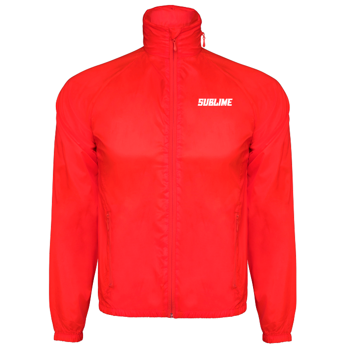 Cortaviento Ultra-Light impermeable Rojo