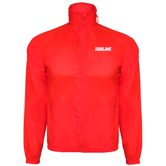 Cortaviento Ultra-Light impermeable Rojo